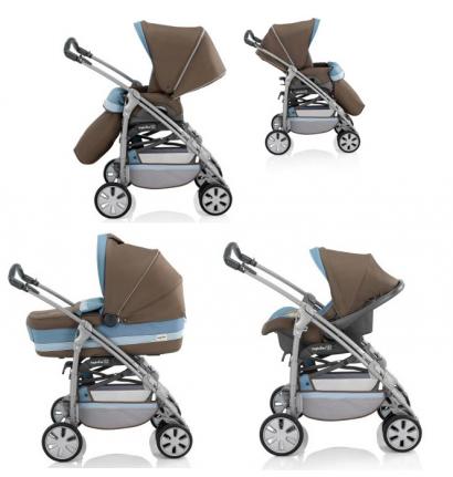 Детская коляска 2 в 1 Inglesina Otutto Deluxe System Teak