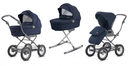Детская коляска 2 в 1 Inglesina Sofia (шасси Ergo Bike) Imperial Blue