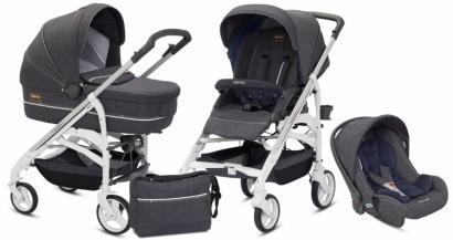 Коляска 3 в 1 Inglesina Trilogy System Denim