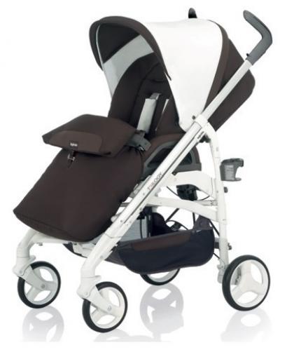 Коляска-трость Inglesina Trilogy All Over Caffe (двойная ручка)