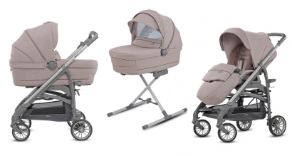 Детская коляска 2 в 1 Inglesina Trilogy System Alpaca Beige/Slate