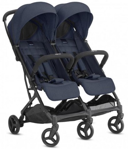 Прогулочная коляска для двойни Inglesina Twin Sketch Navy