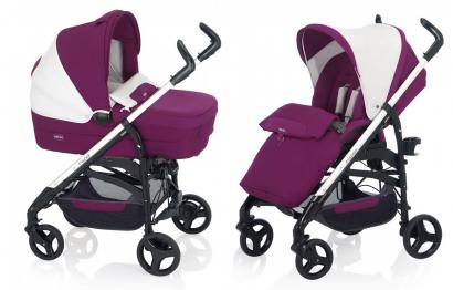 Детская коляска 2 в 1 Inglesina Trilogy System lampone