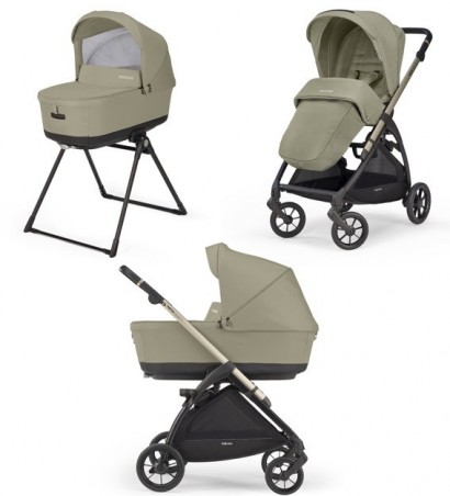 Коляска 2 в 1 Inglesina Electa с подставкой под люльку Stand Up Nolita Beige