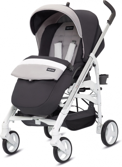 Коляска-трость Inglesina Trilogy All Over Graffite (двойная ручка)