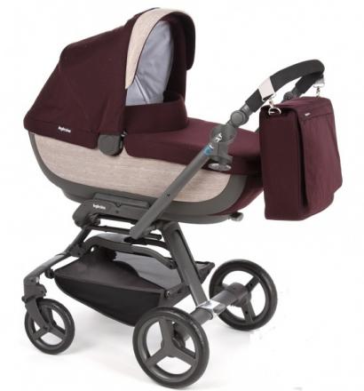 Детская коляска 2 в 1 Inglesina Quad System бордо/серый