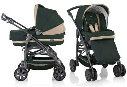 Детская коляска 2 в 1 Inglesina Otutto Deluxe System Eucalipto