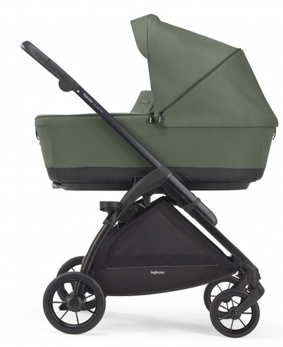 Коляска 3 в 1 Inglesina Electa 2024 (DRW i-Size) с подставкой под люльку Stand Up Tribeca Green