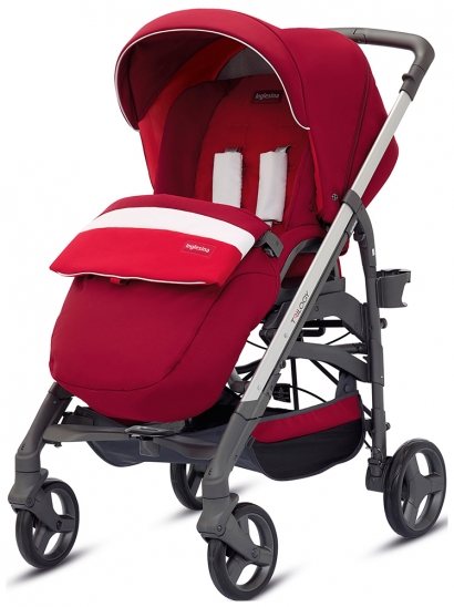 Коляска-трость Inglesina Trilogy All Over Amarena (цельная ручка)