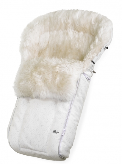 Конверт в коляску меховой Esspero Nicolas Icelandic Sheep (натуральная овчина) White ST