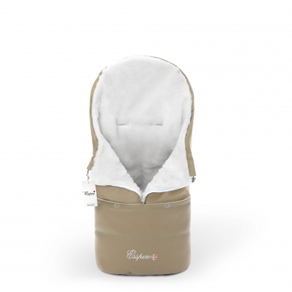 Конверт в коляску Esspero Transformer Arctic (натуральная 100% шерсть) Cappuccino