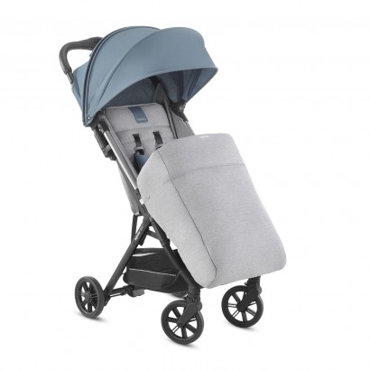 Прогулочная коляска Inglesina Quid STORMY GREY с накидкой для ног
