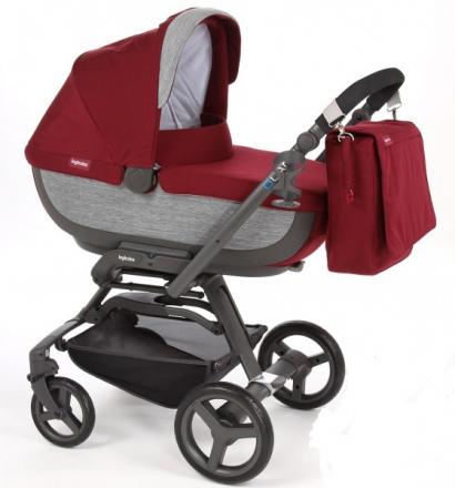 Детская коляска 2 в 1 Inglesina Quad System красный/серый