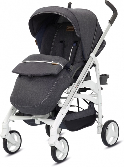 Коляска-трость Inglesina Trilogy All Over Denim (двойная ручка)
