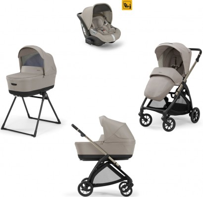 Коляска 3 в 1 Inglesina Electa 2024 (DRW i-Size) с подставкой под люльку Stand Up Коляска 3 в 1 Inglesina Electa 2024 (DRW i-Size) с подставкой под люльку Stand Up (Battery Beige)