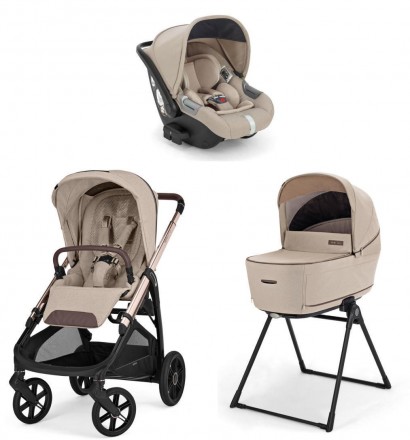 Коляска 3 в 1 Inglesina Aptica 2025 (DRW I-Size) с подставкой под люльку Stand Up Коляска 3 в 1 Inglesina Aptica 2025 (DRW I-Size) с подставкой под люльку Stand Up (Pashmina Beige)