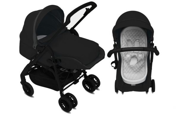 Комплект аксессуаров Inglesina Zippy Light (матрас, капюшон, полог) Total Black