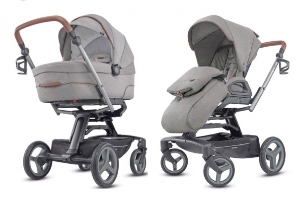 Детская коляска 2 в 1 Inglesina Quad System Derby Grey